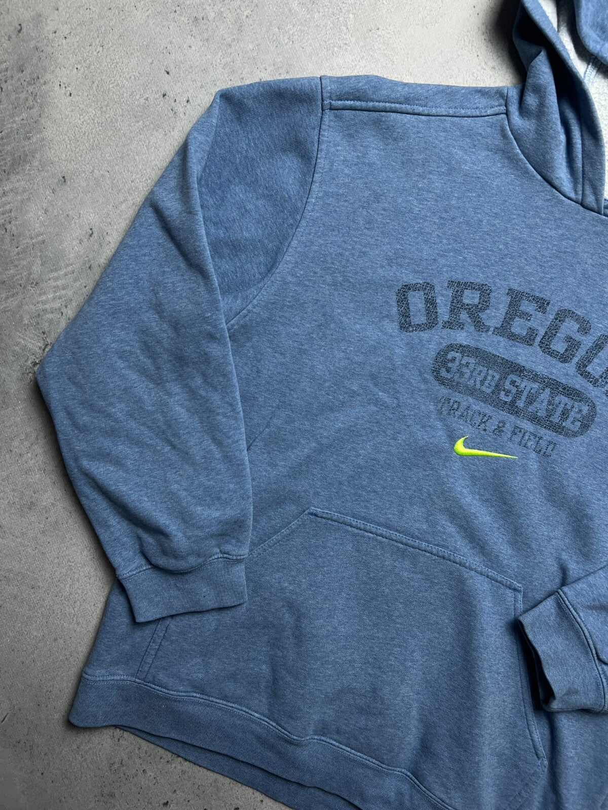 Hoodie Nike Vintage center logo swoosh hype fit Travis Style