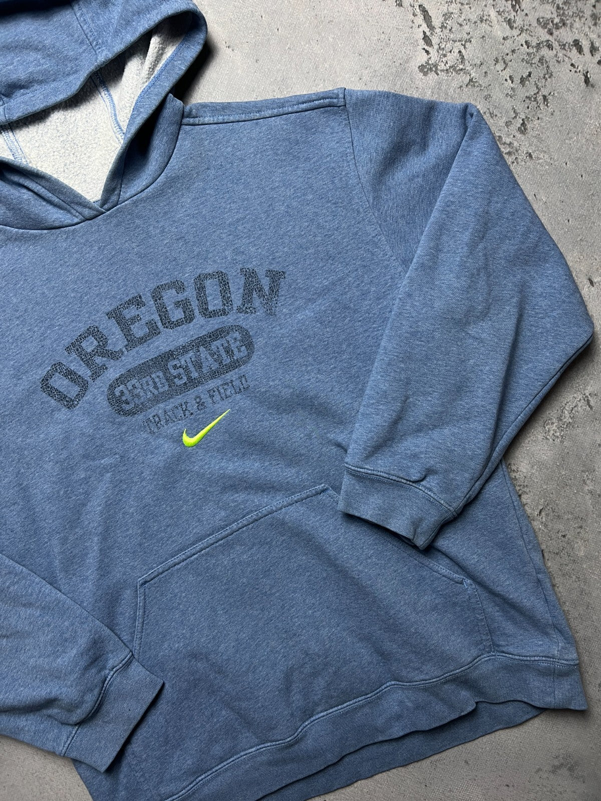 Hoodie Nike Vintage center logo swoosh hype fit Travis Style
