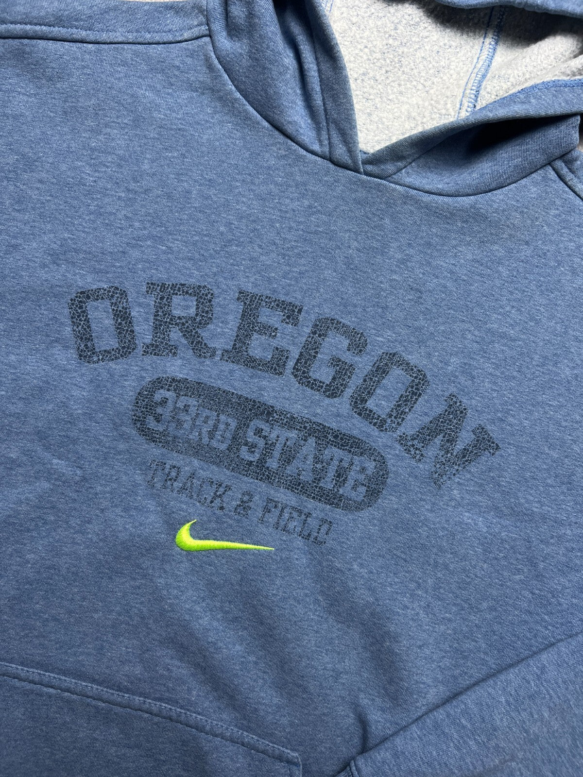 Hoodie Nike Vintage center logo swoosh hype fit Travis Style