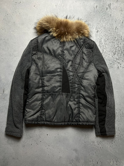Elisa Cavaletti Made in Italy Premium Patchwork Jacket y2k
