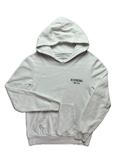 Ice Iceberg Vintage White Hoodie Since 1974