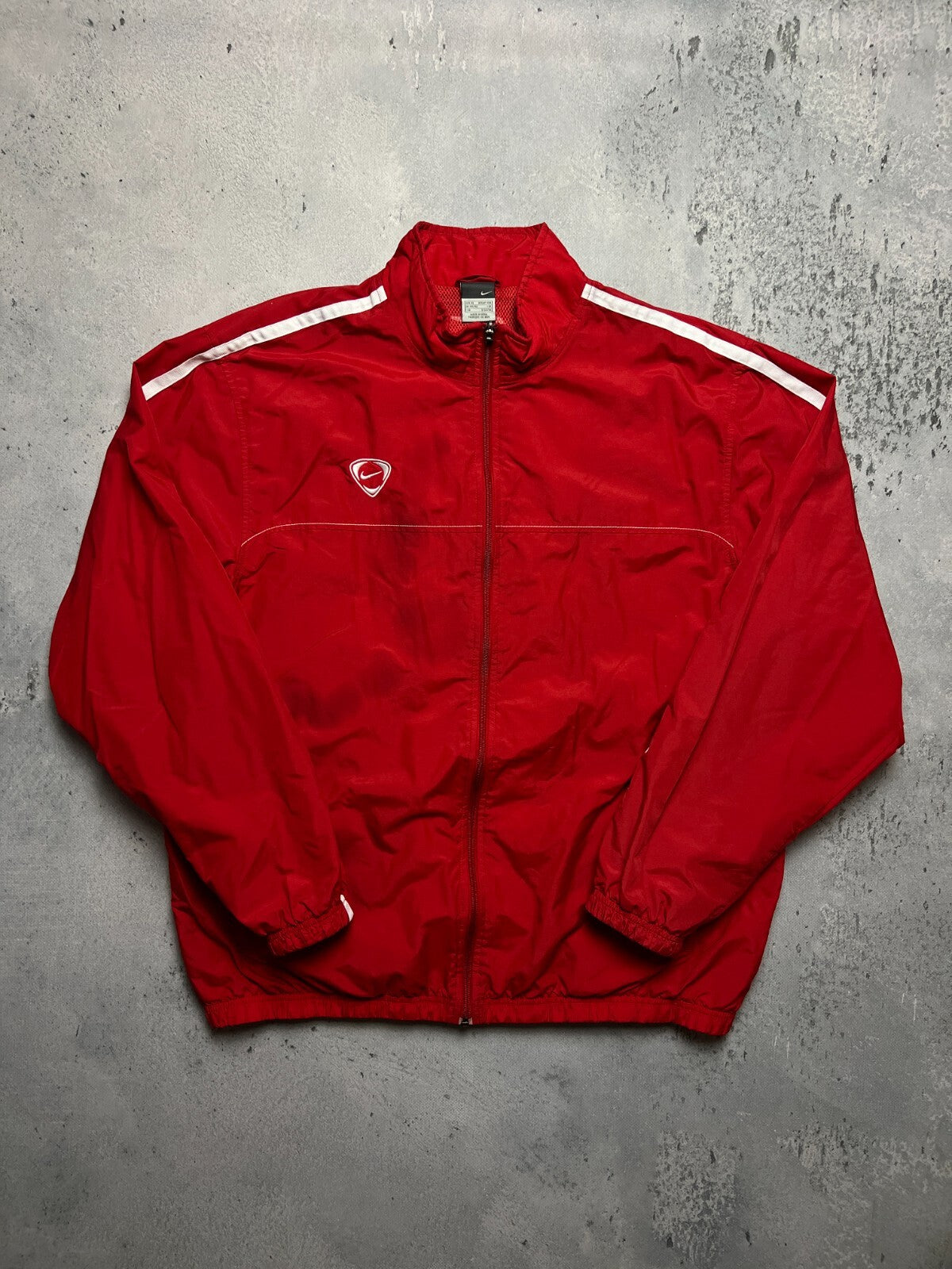 Nike Windbreaker Vintage Logo Track Bomber Jacket Zip-Up USA