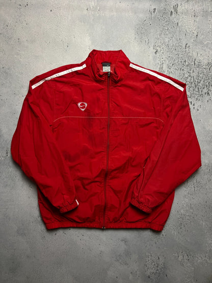Nike Windbreaker Vintage Logo Track Bomber Jacket Zip-Up USA