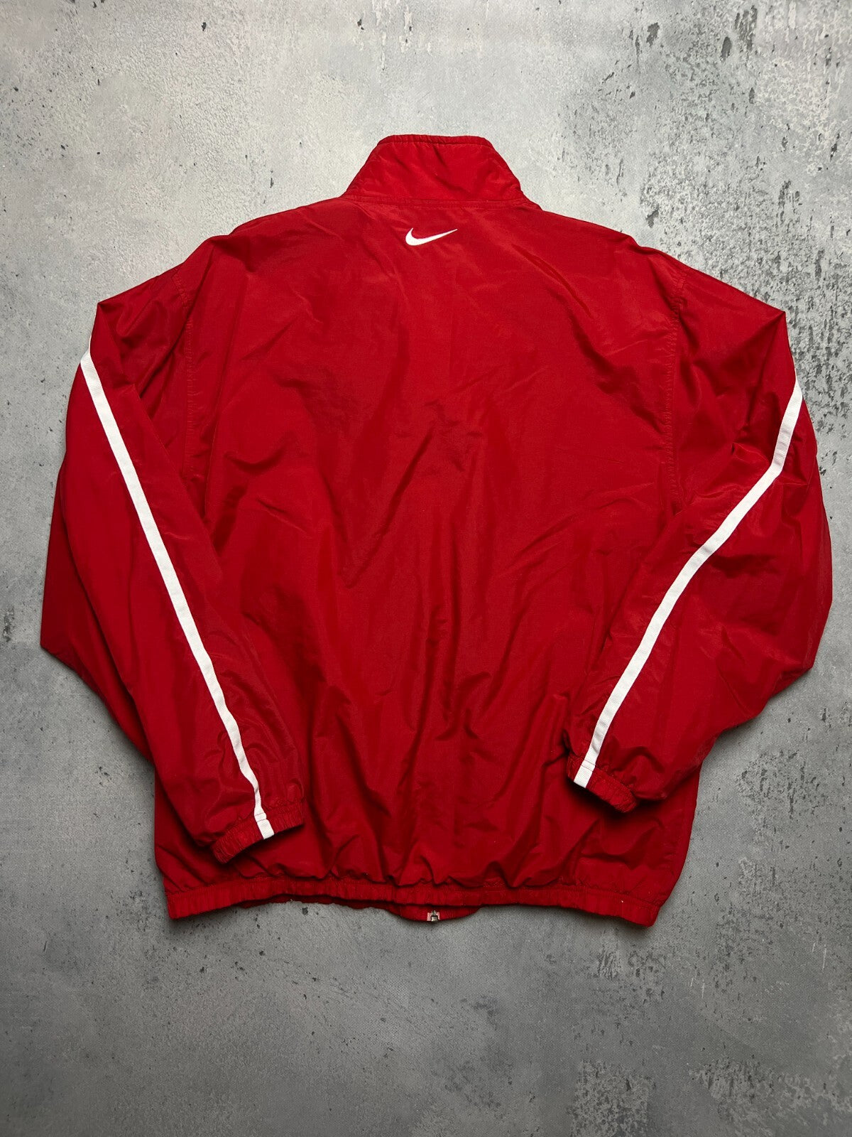 Nike Windbreaker Vintage Logo Track Bomber Jacket Zip-Up USA