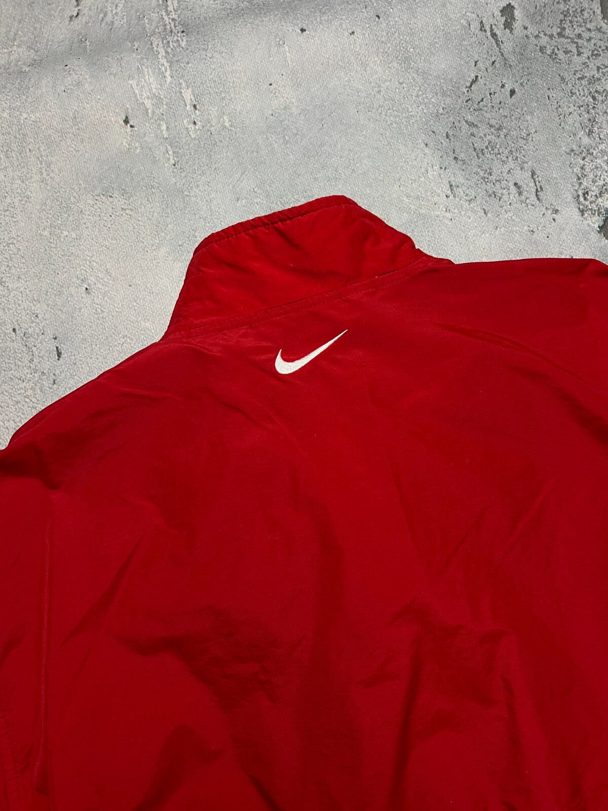 Nike Windbreaker Vintage Logo Track Bomber Jacket Zip-Up USA