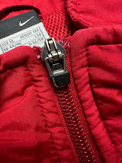 Nike Windbreaker Vintage Logo Track Bomber Jacket Zip-Up USA