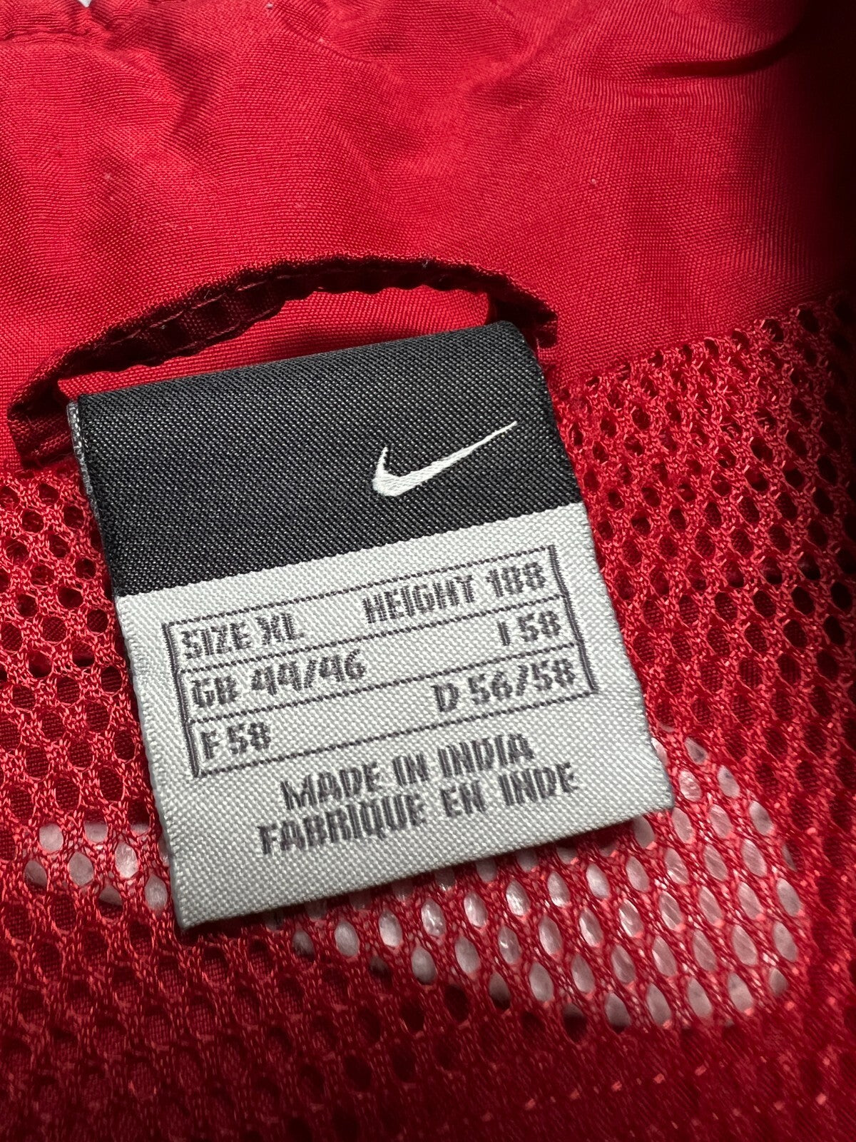 Nike Windbreaker Vintage Logo Track Bomber Jacket Zip-Up USA