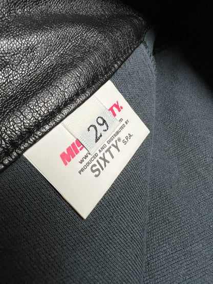 Miss Sixty Faux Leather Flared Pants Luxury Archive 90s y2k