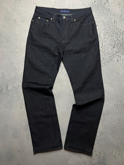 Rare Vintage Trussardi Denim Luxury Dark Blue Archive Jeans