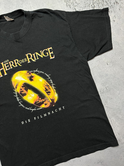 Vintage 2003 Lord of The Rings Promo Tee Cinemax 00s Movie