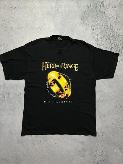 Vintage 2003 Lord of The Rings Promo Tee Cinemax 00s Movie