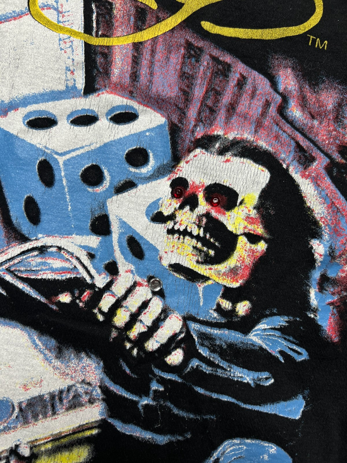 Ed Hardy by Christian Audigier Biker Skeleton Ghost Rider