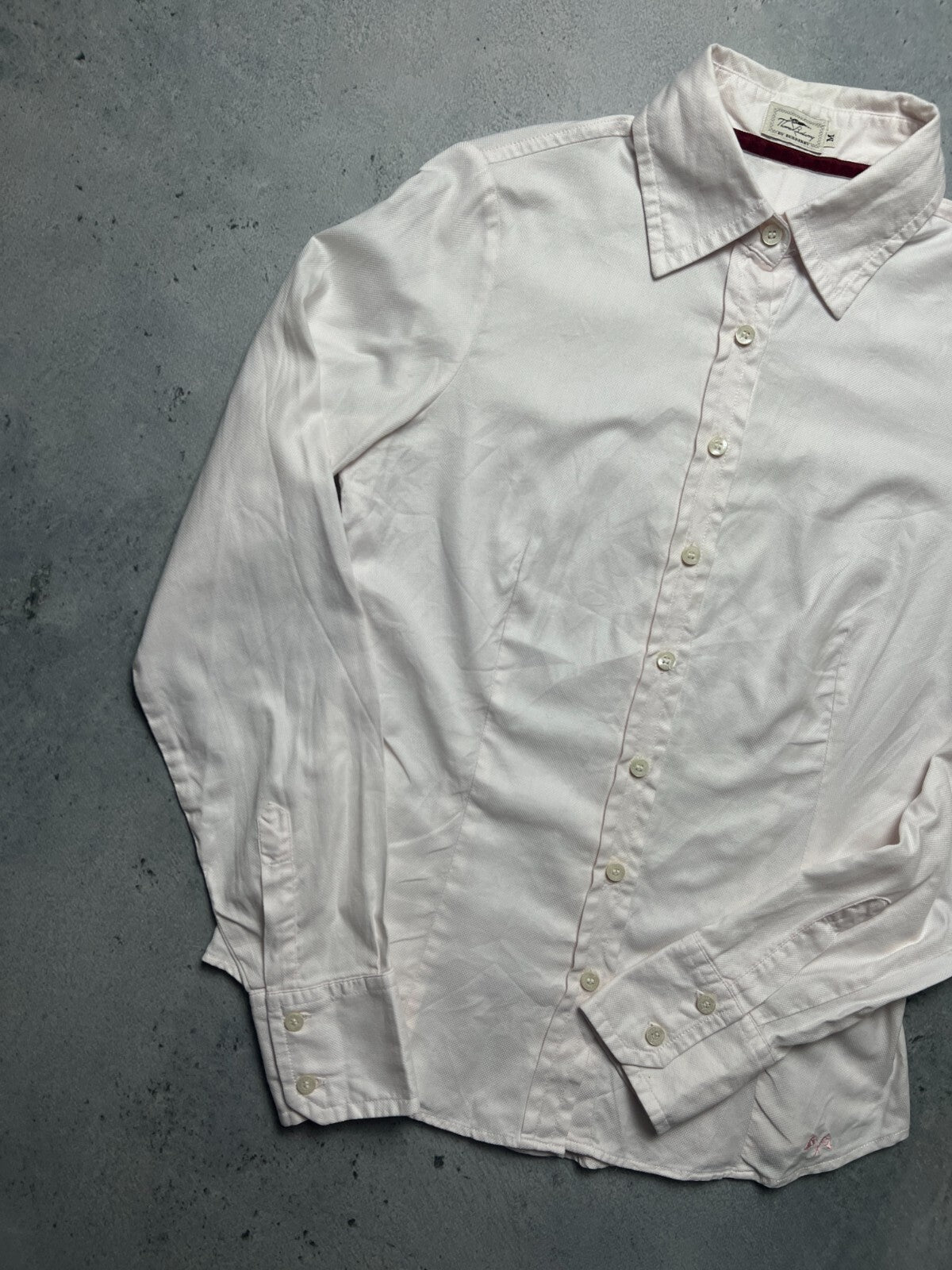 Thomas Burberry Vintage Button Up Shirts Rare y2k classic