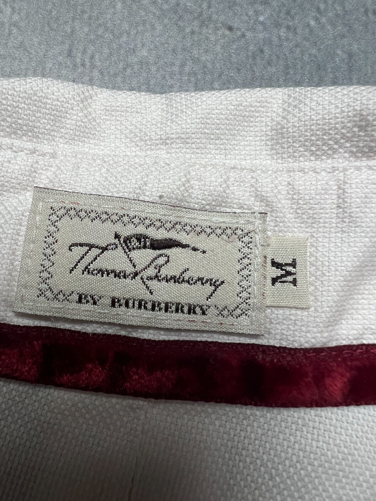 Thomas Burberry Vintage Button Up Shirts Rare y2k classic