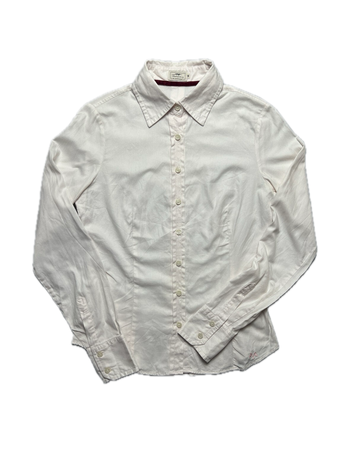 Thomas Burberry Vintage Button Up Shirts Rare y2k classic