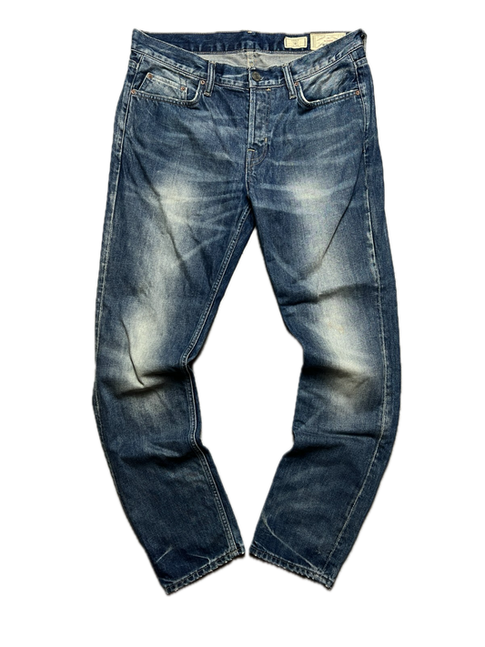 Mens AllSaints Jeans Denim Pants ES IGGY y2k luxury W33 Rare