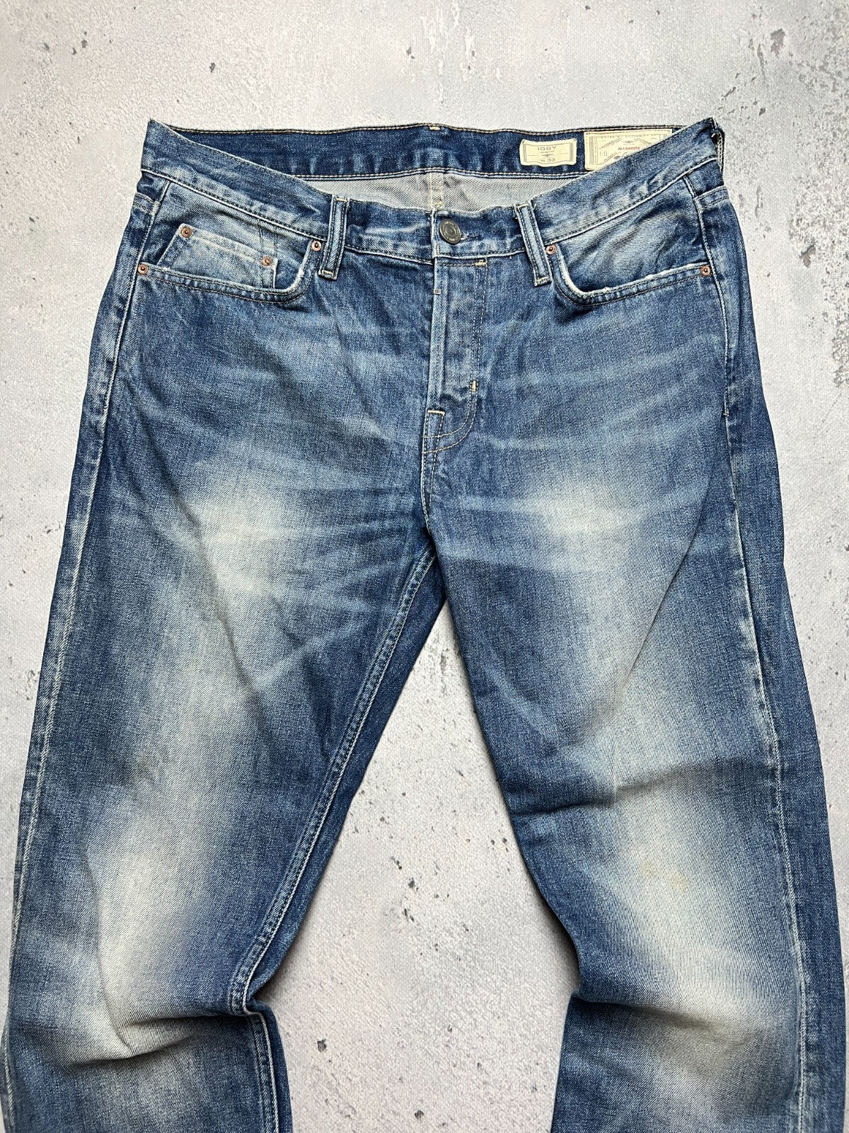 Mens AllSaints Jeans Denim Pants ES IGGY y2k luxury W33 Rare