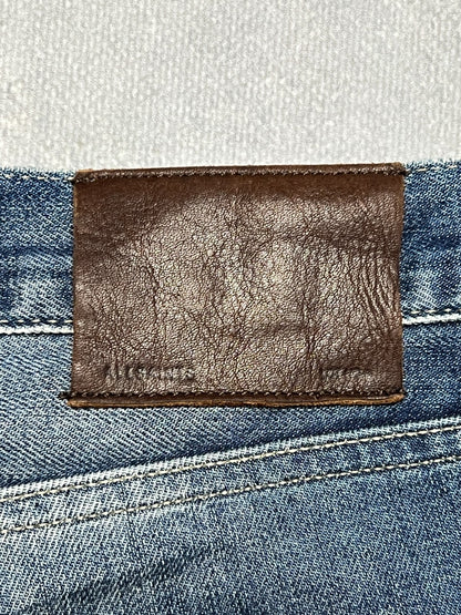 Mens AllSaints Jeans Denim Pants ES IGGY y2k luxury W33 Rare