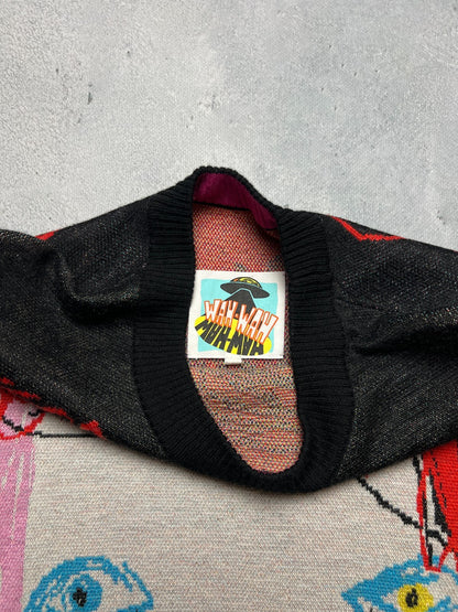 Wah Wah David Bowie Noel Fielding Retro Rare Abstract Sweater