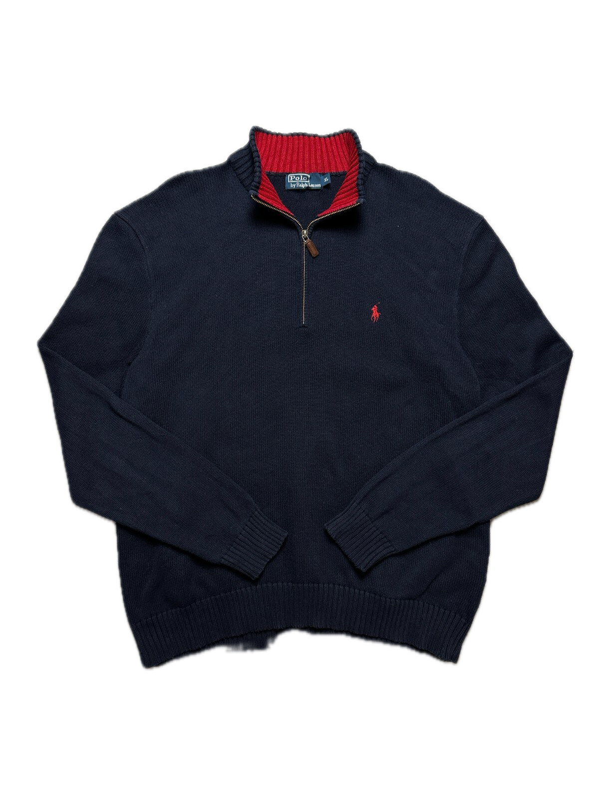 Vintage Polo Ralph Lauren Half Zip 1/3 90s Knitwear y2k 00s