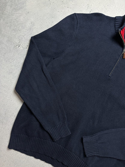 Vintage Polo Ralph Lauren Half Zip 1/3 90s Knitwear y2k 00s