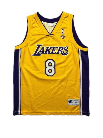 Vintage RARE Kobe Bryant #8 Lakers NBA Champion Jersey USA