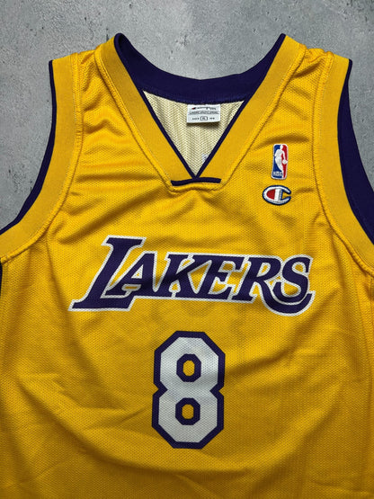 Vintage RARE Kobe Bryant #8 Lakers NBA Champion Jersey USA