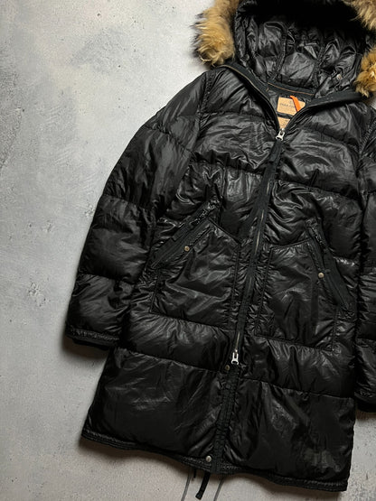 Parajumpers Jacket Long Bear Parka Puffer Fur Down Jacket