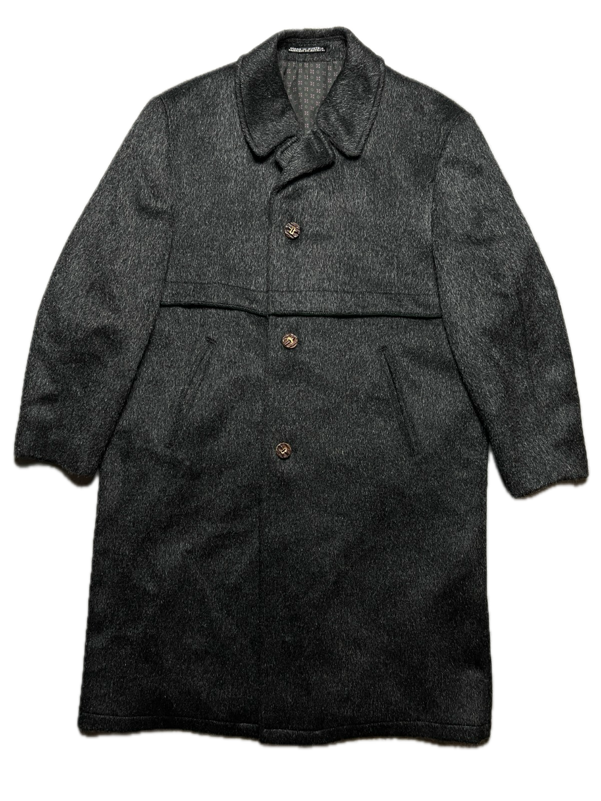 Steinbock Tyrol Himalaya Loden Wool Long Over Coat Jacket
