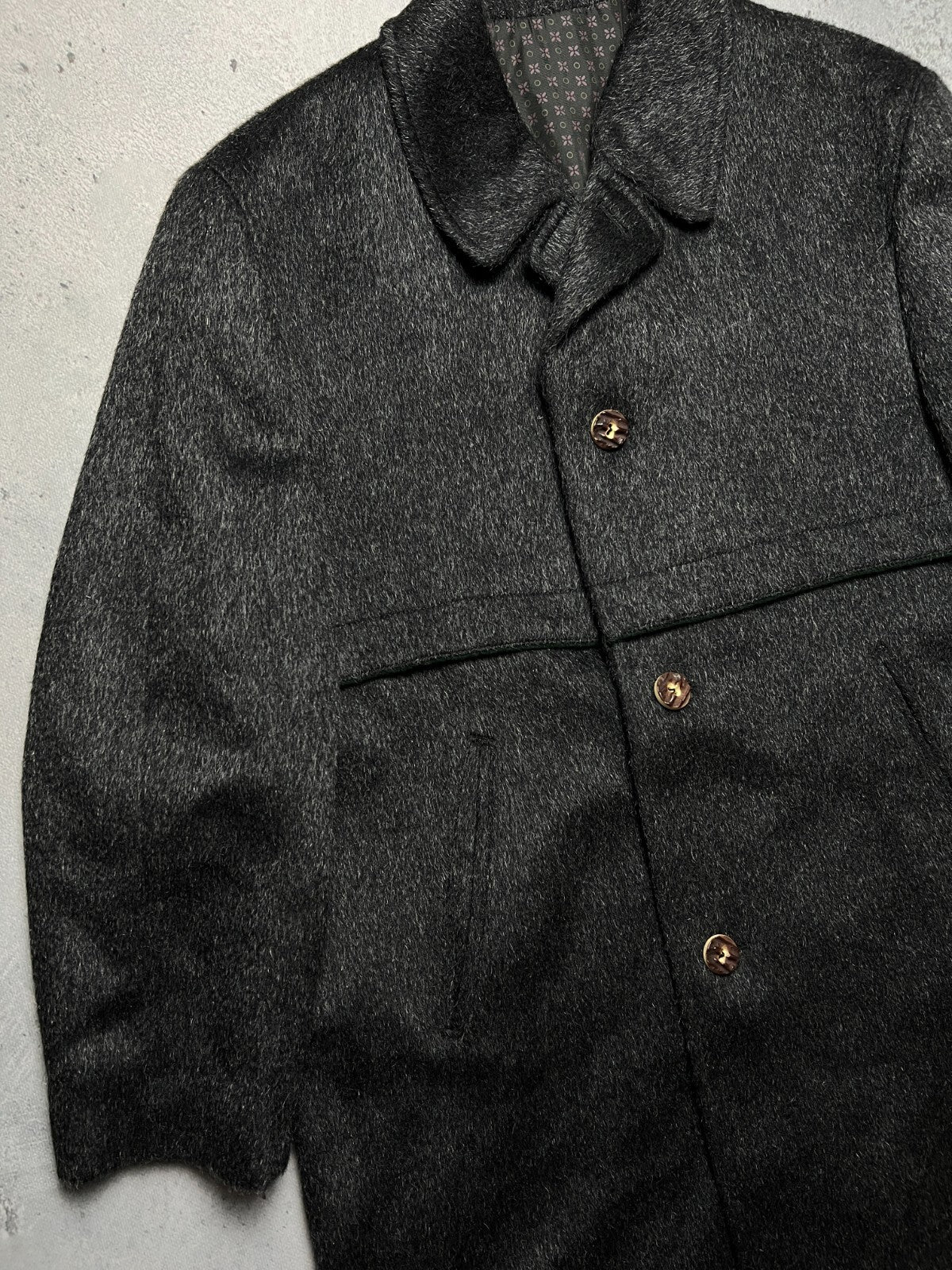 Steinbock Tyrol Himalaya Loden Wool Long Over Coat Jacket