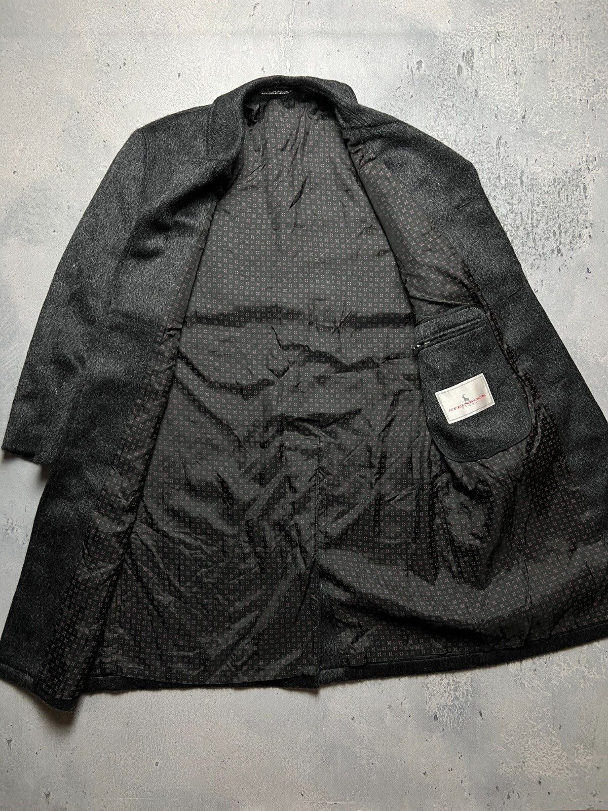 Steinbock Tyrol Himalaya Loden Wool Long Over Coat Jacket
