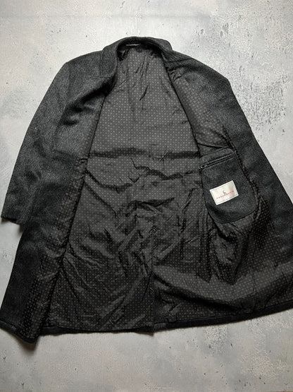 Steinbock Tyrol Himalaya Loden Wool Long Over Coat Jacket