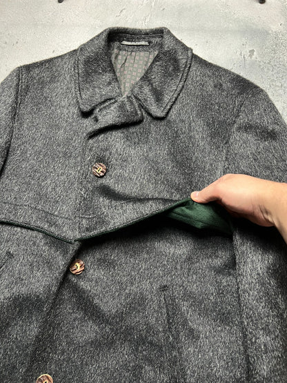 Steinbock Tyrol Himalaya Loden Wool Long Over Coat Jacket