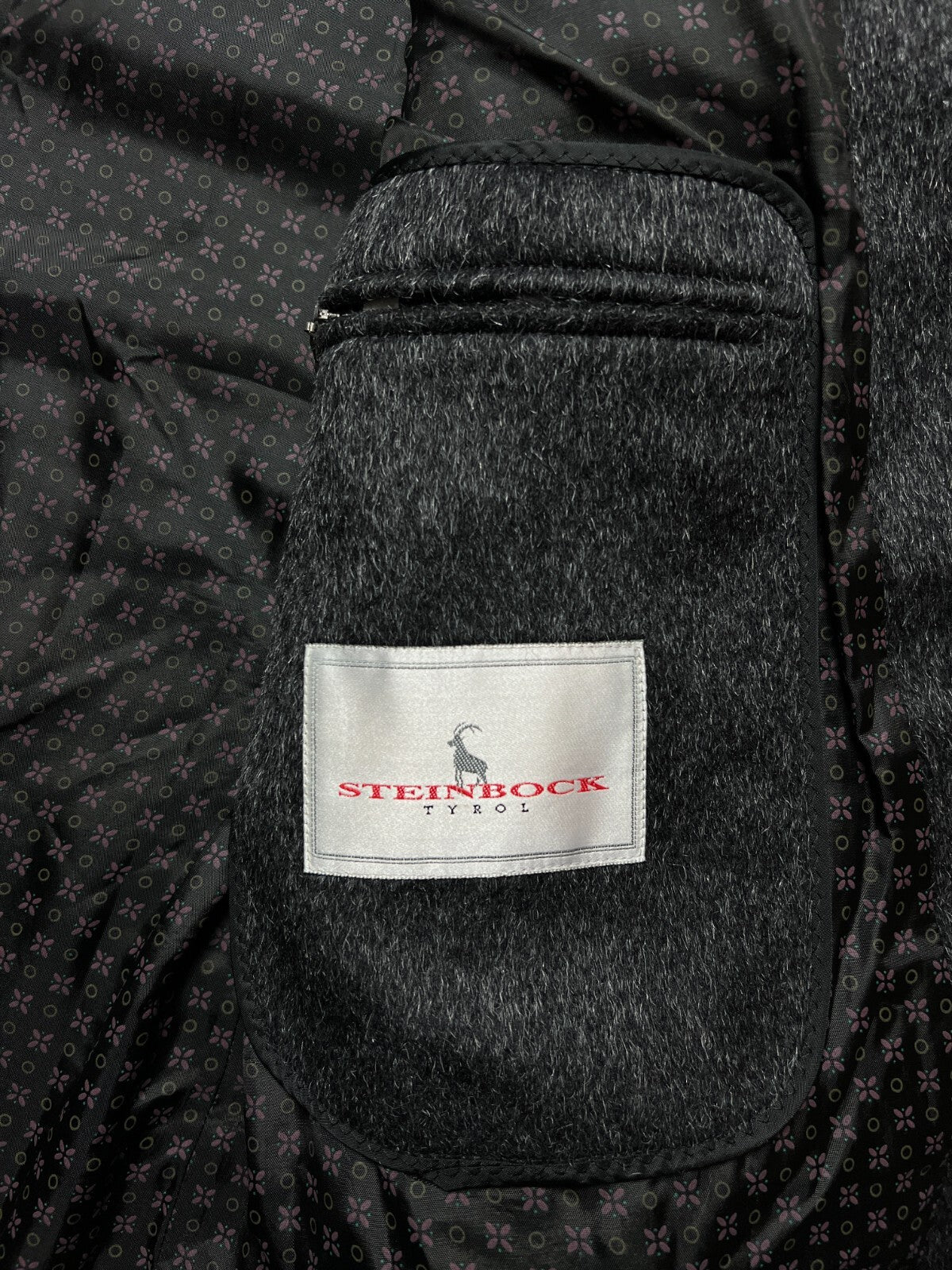 Steinbock Tyrol Himalaya Loden Wool Long Over Coat Jacket