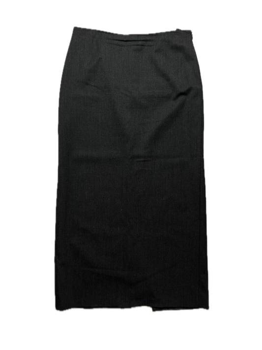 Iceberg Vintage Asymmetry Wool Maxi Skirt Archive Rare Italy
