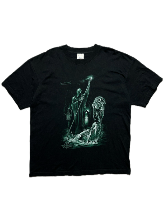 Vintage 2001 Alchemy Gothic Mercurial Lament Black Metal Tee