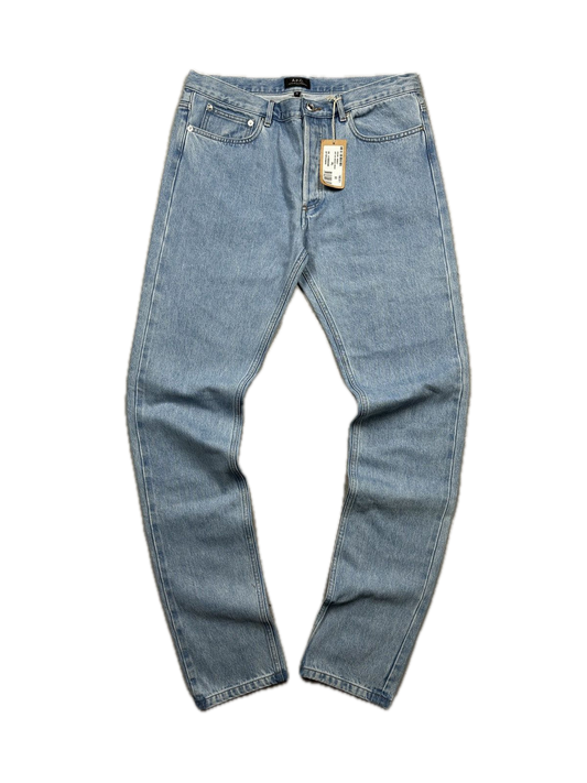 APC Petit New Standard Indigo Selvedge Denim Pants Lux Jeans
