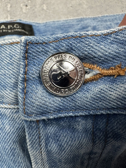 APC Petit New Standard Indigo Selvedge Denim Pants Lux Jeans