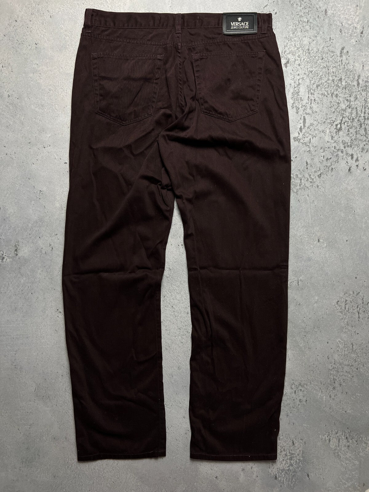 Versace VJC Vintage 90s Black Trousers Pants Jeans
