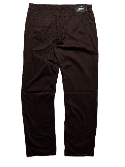 Versace VJC Vintage 90s Black Trousers Pants Jeans