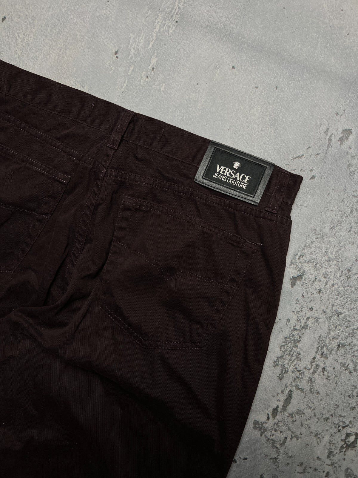 Versace VJC Vintage 90s Black Trousers Pants Jeans