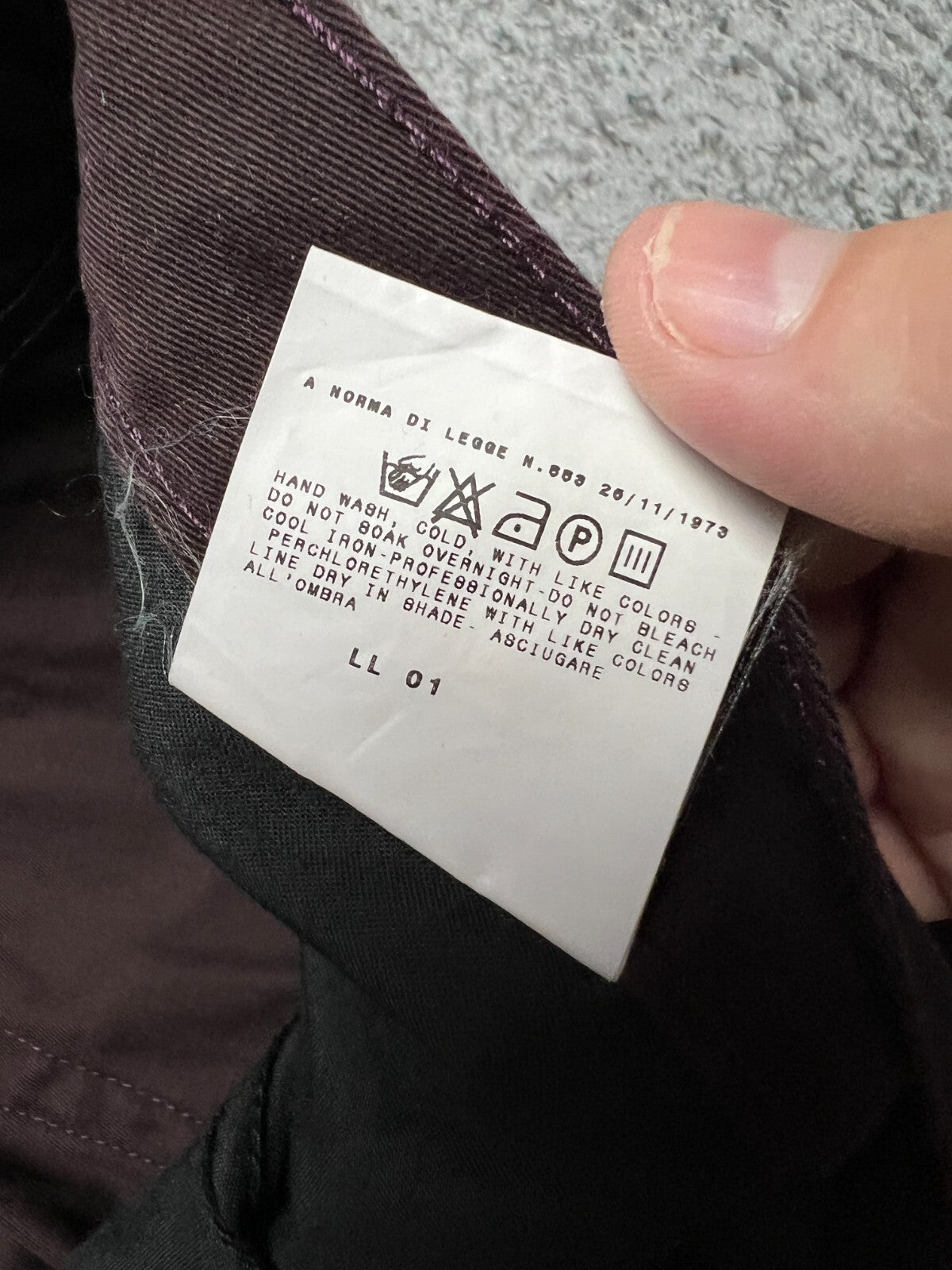 Versace VJC Vintage 90s Black Trousers Pants Jeans