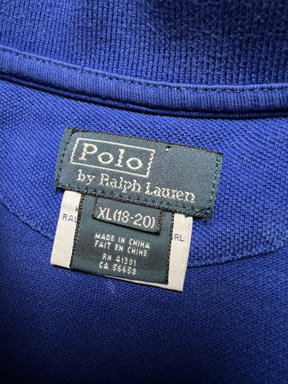 Vintage Polo Ralph Lauren Striped Rugby y2k Tee USA Rare 00s