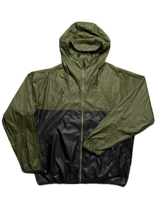 Vintage Nike ACG Lightweight Olive/Black Hooded Jacket