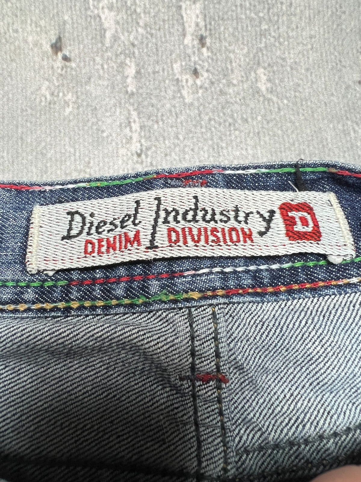 Vintage Diesel Jeans Logo Distressed Dirty Japanese y2k 90s
