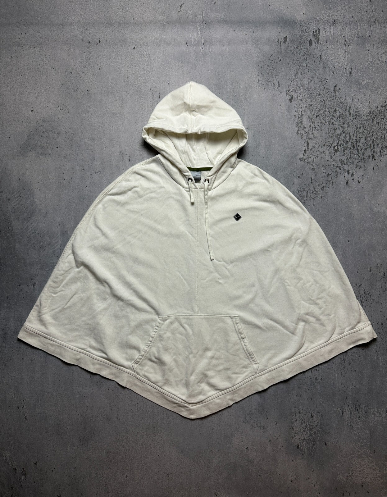 Vintage Hoodie Poncho Nike Trail Runners Swoosh y2k USA 00s
