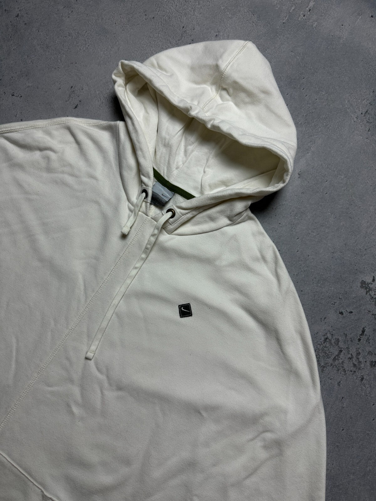 Vintage Hoodie Poncho Nike Trail Runners Swoosh y2k USA 00s