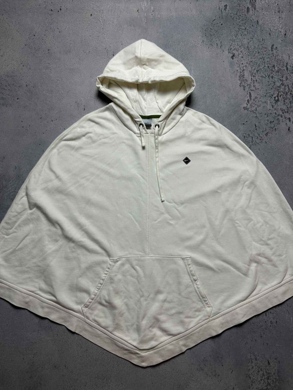 Vintage Hoodie Poncho Nike Trail Runners Swoosh y2k USA 00s