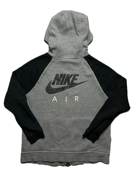 Nike Vintage Zip-Up Hoodie Jacket central swoosh logo y2k 90