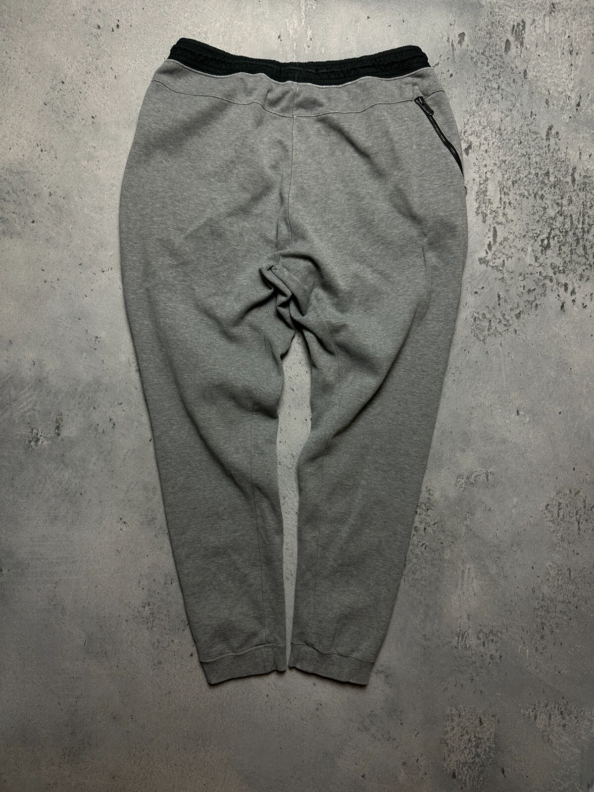 Grey Nike AIR Cotton Fleece Suit Oversize Drill Track Suit
